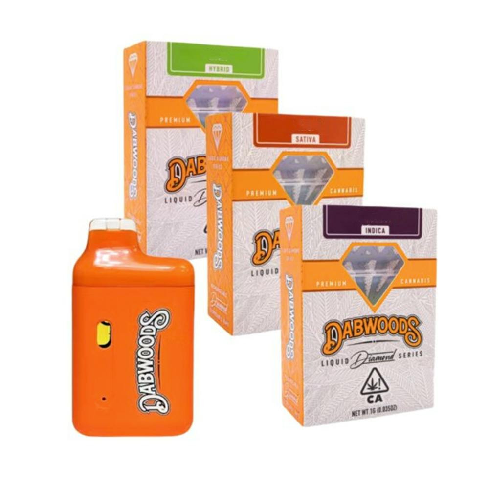 Moonwalker Purps [1000mg] | Dabwoods - Liquid Live Diamonds All in One Device