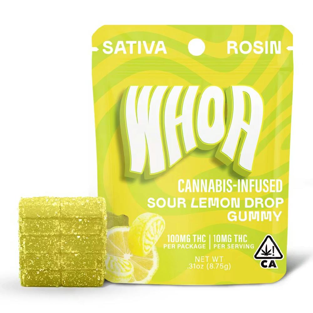 Sour Lemon Drop [1pk] (100mg): Whoa - Bite