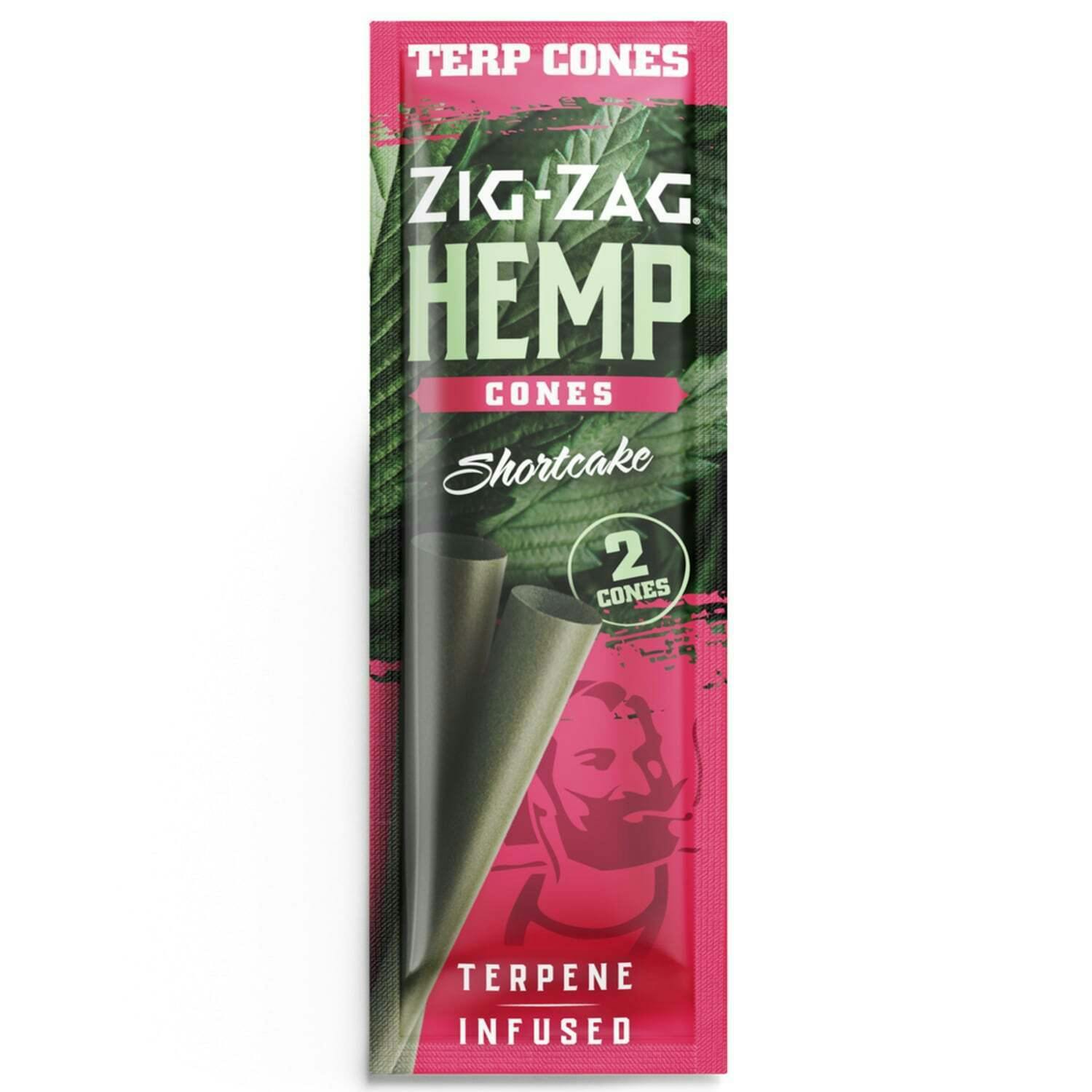 Shortcake Terpene Hemp Cones [2pk] | Zig-Zag - Hemp Cones