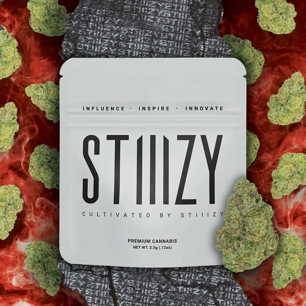 Silver Surfer: Stiiizy - White Label Mylar Bag