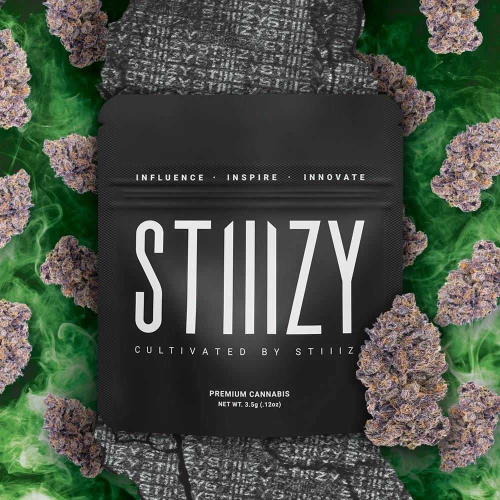 CRIME BERRY -: Stiiizy - Black Label Mylar Bag