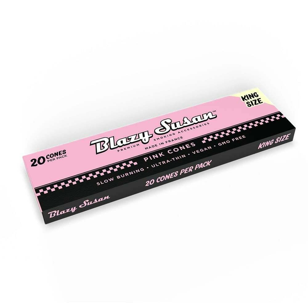 Pink - King Size [20pk] | Blazy Susan - Pink Cones