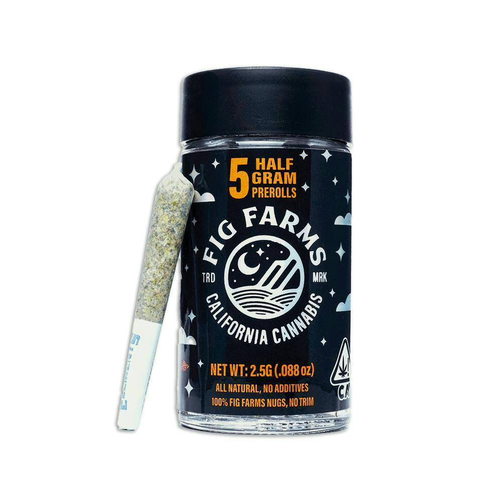 Fig Farms Preroll 5pk - Zodashi
