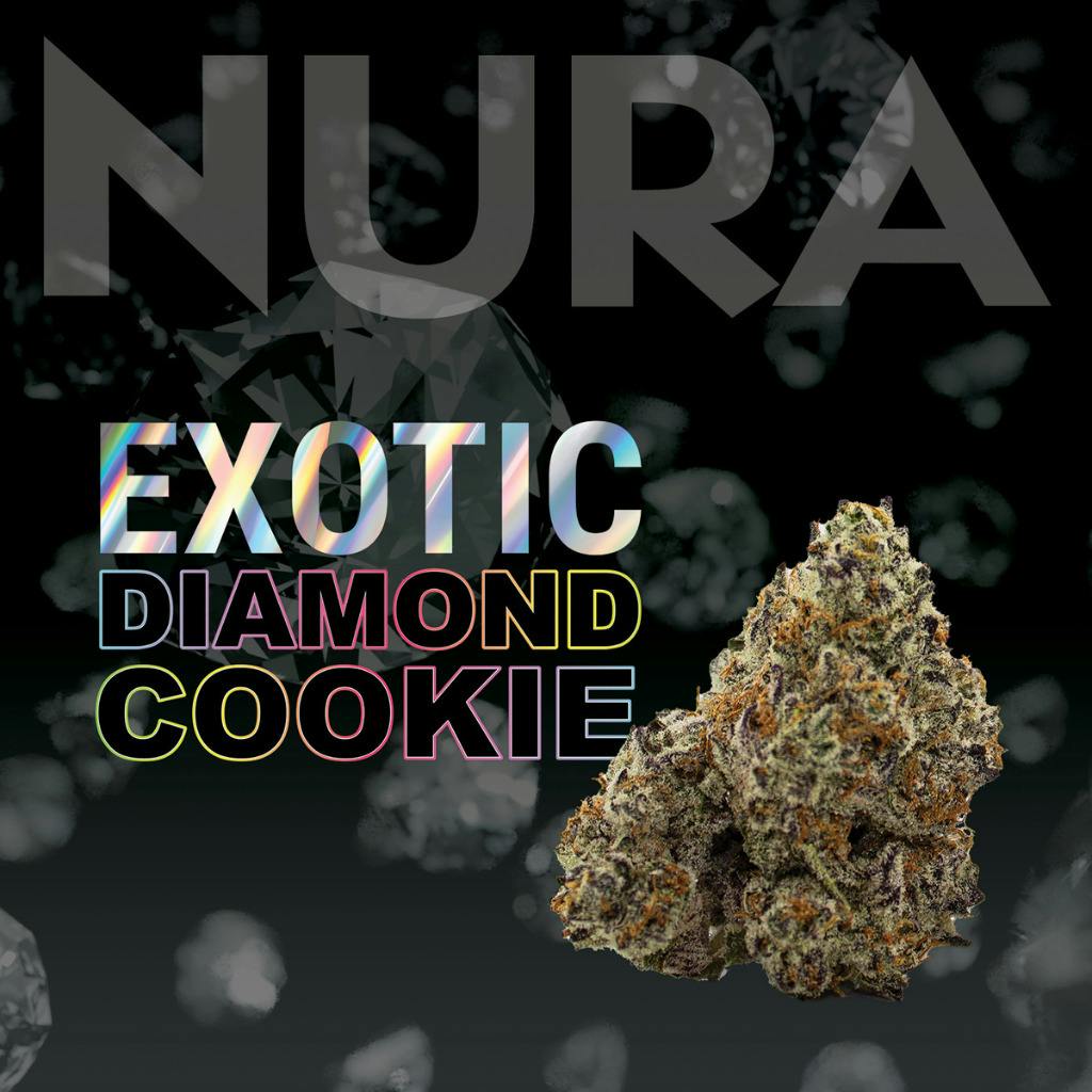 Nura Cannabis Exotic Diamond Cookie