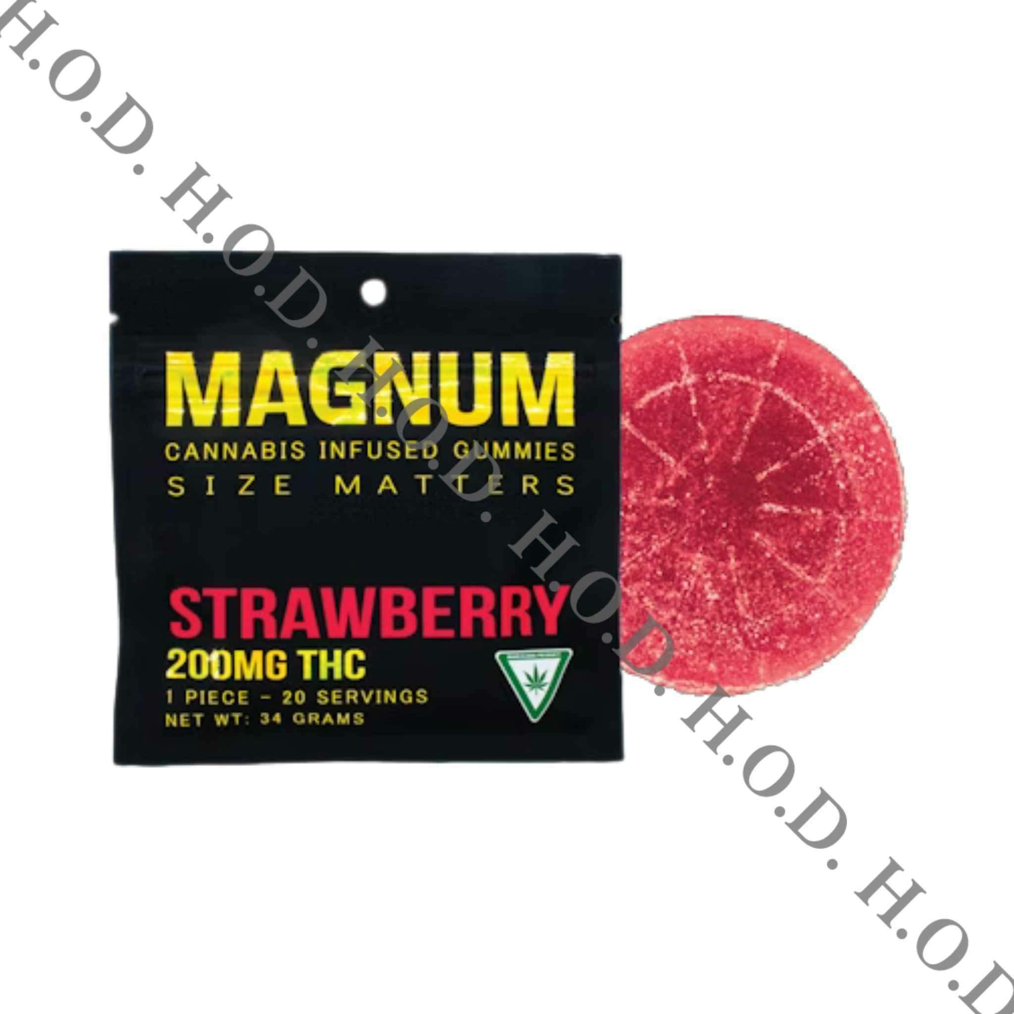 Magnum Strawberry Gummies