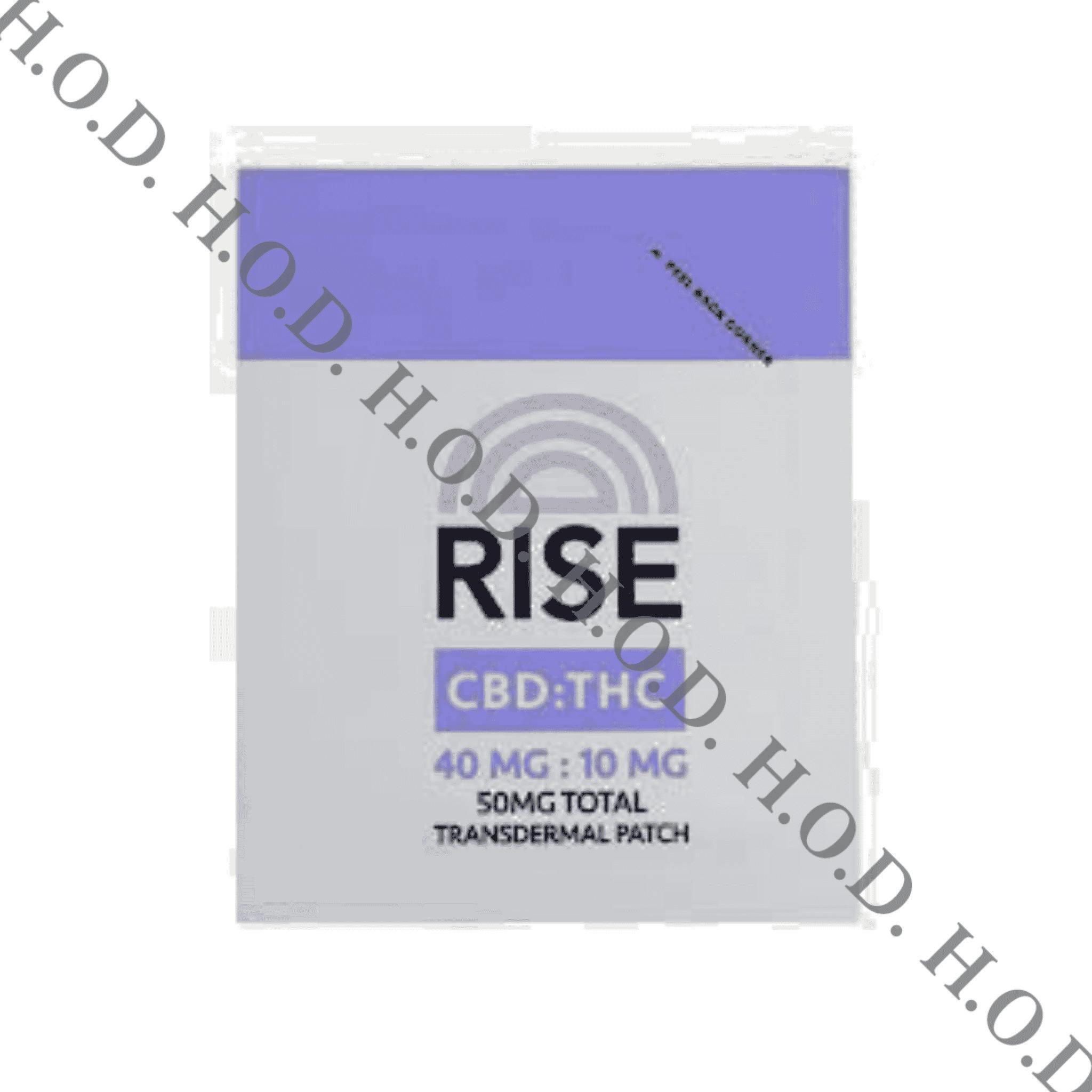 Rise Transdermal Patch THC/CBD 10mg