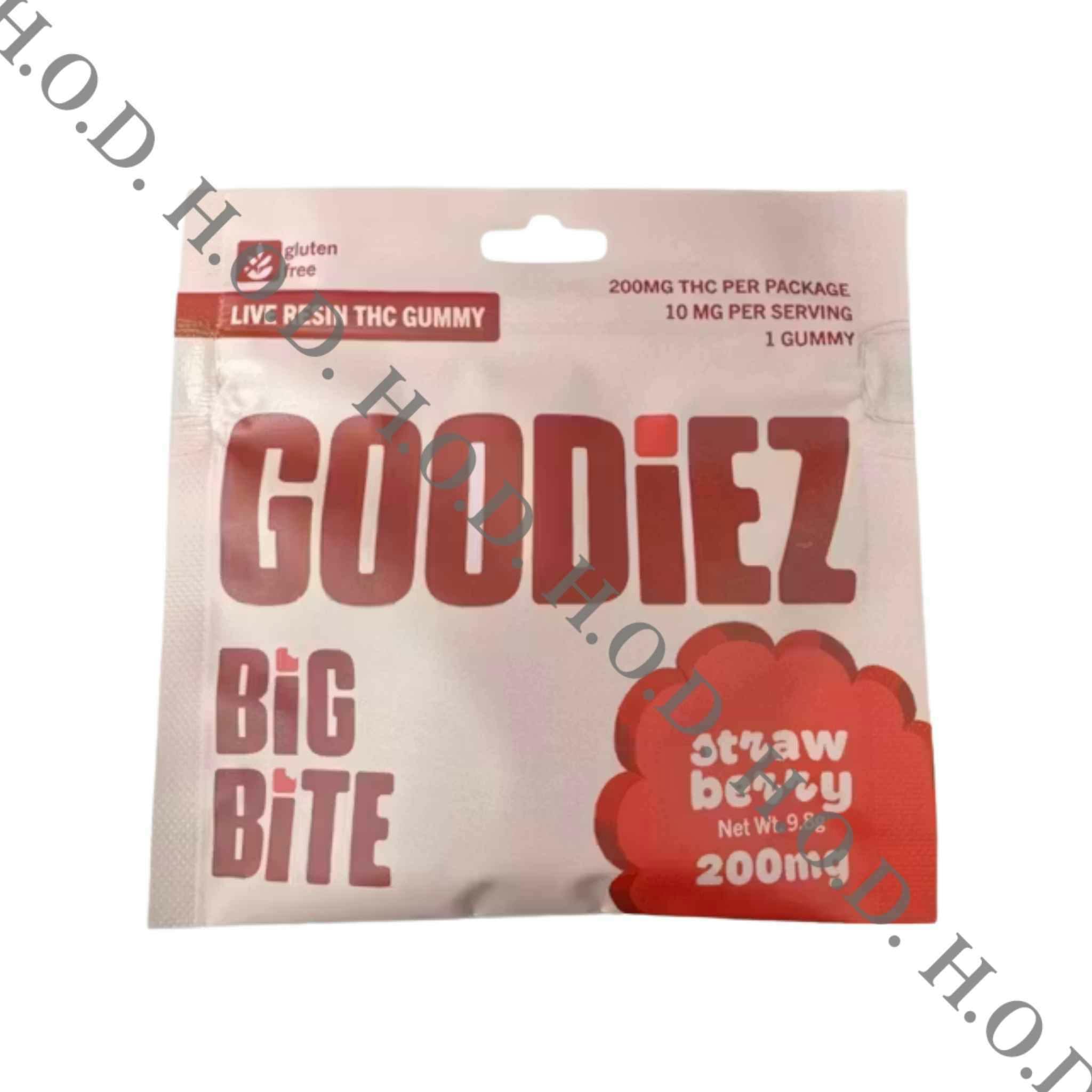 Goodiez Strawberry Live Resin Gummies