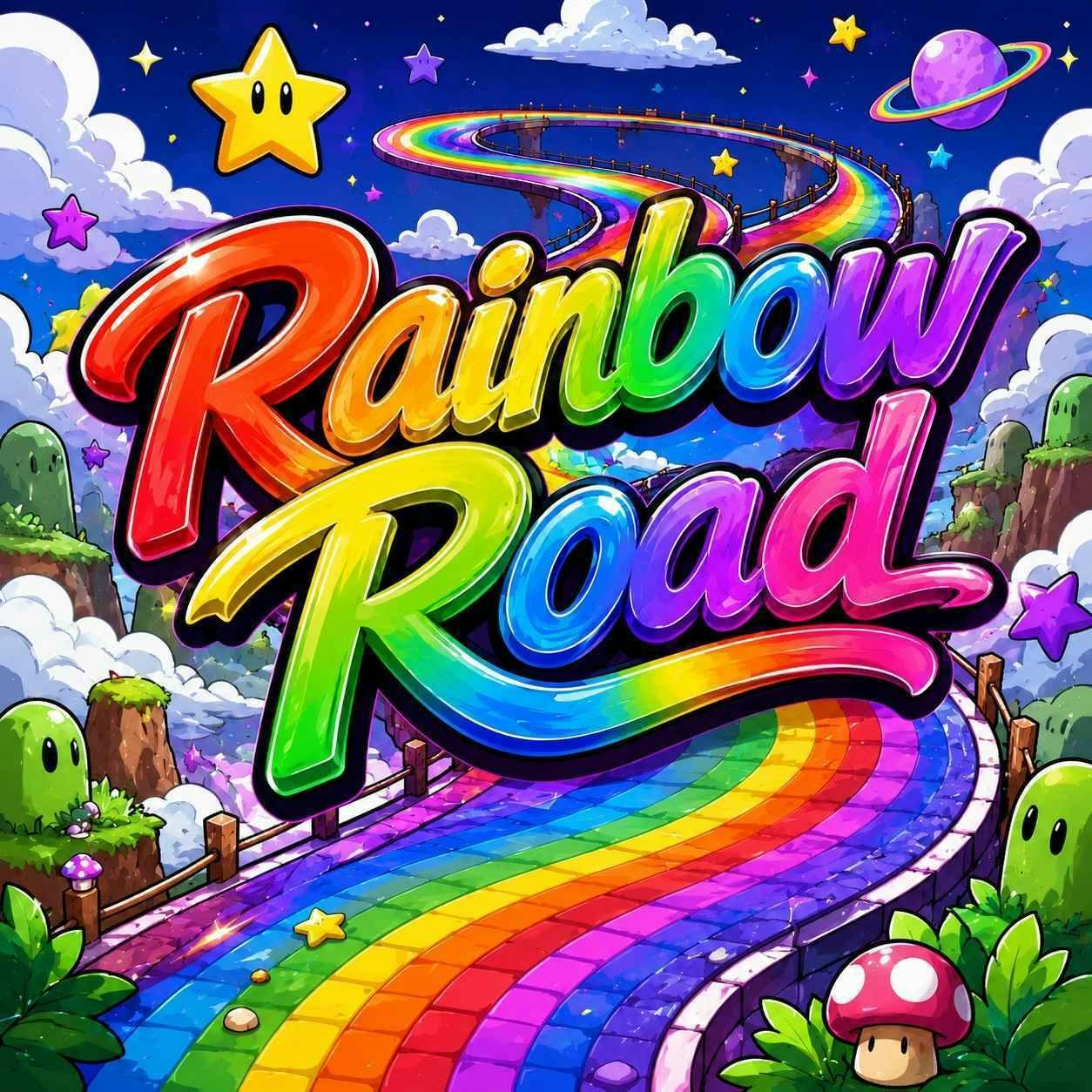 Rainbow Road cannabis product