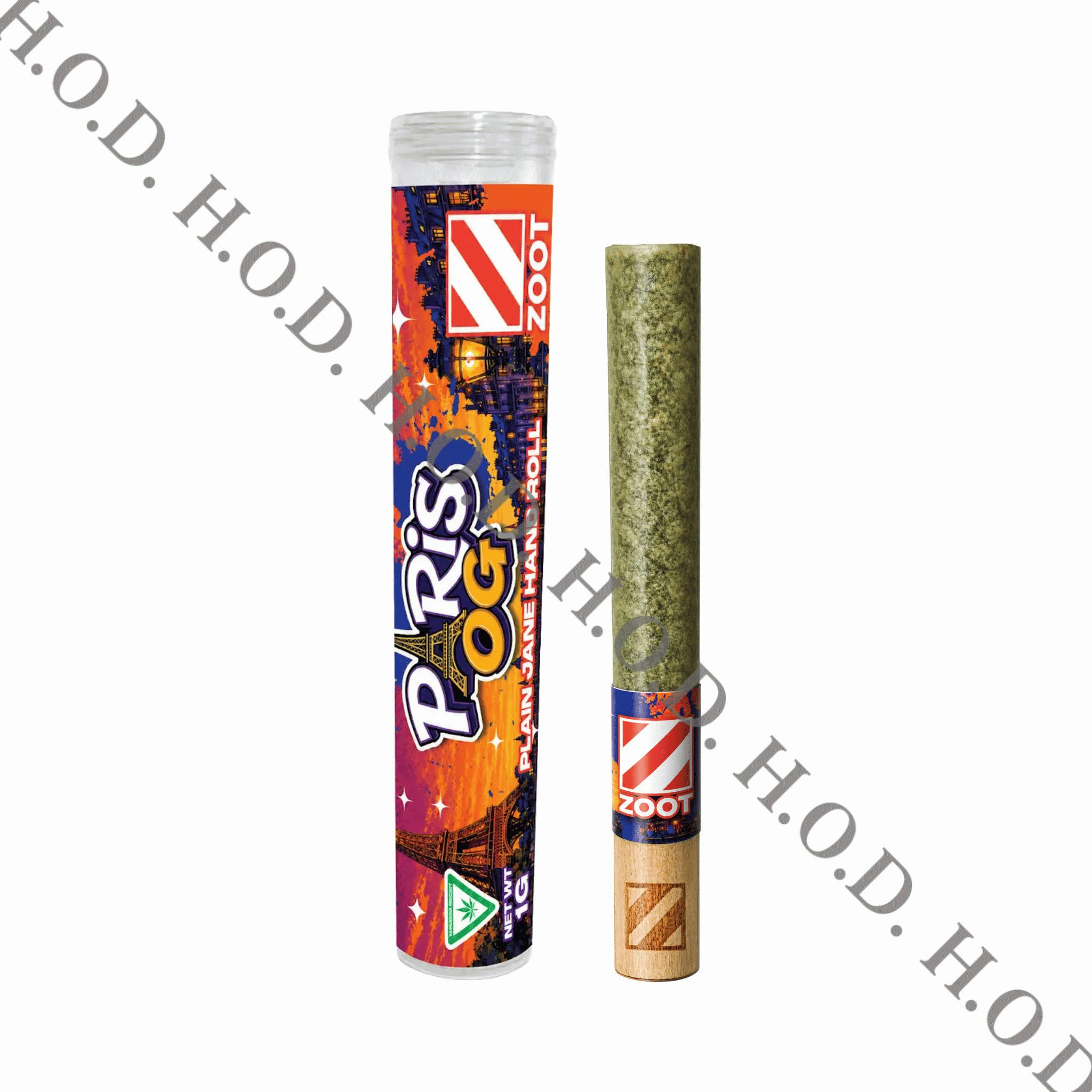 Zoot Rollz Paris OG Hand Roll Pre-Roll