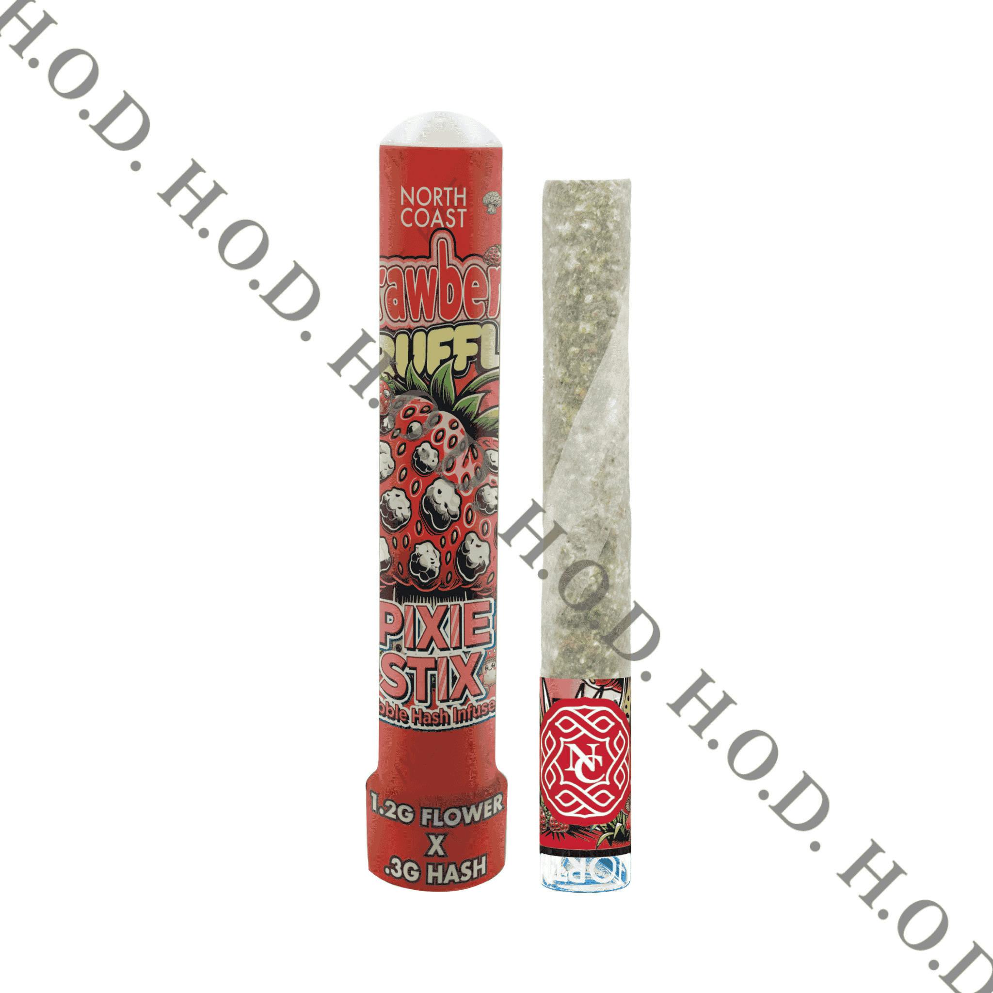 North Coast Strawberry Cheesecake Hash Infused Joint Tier 2