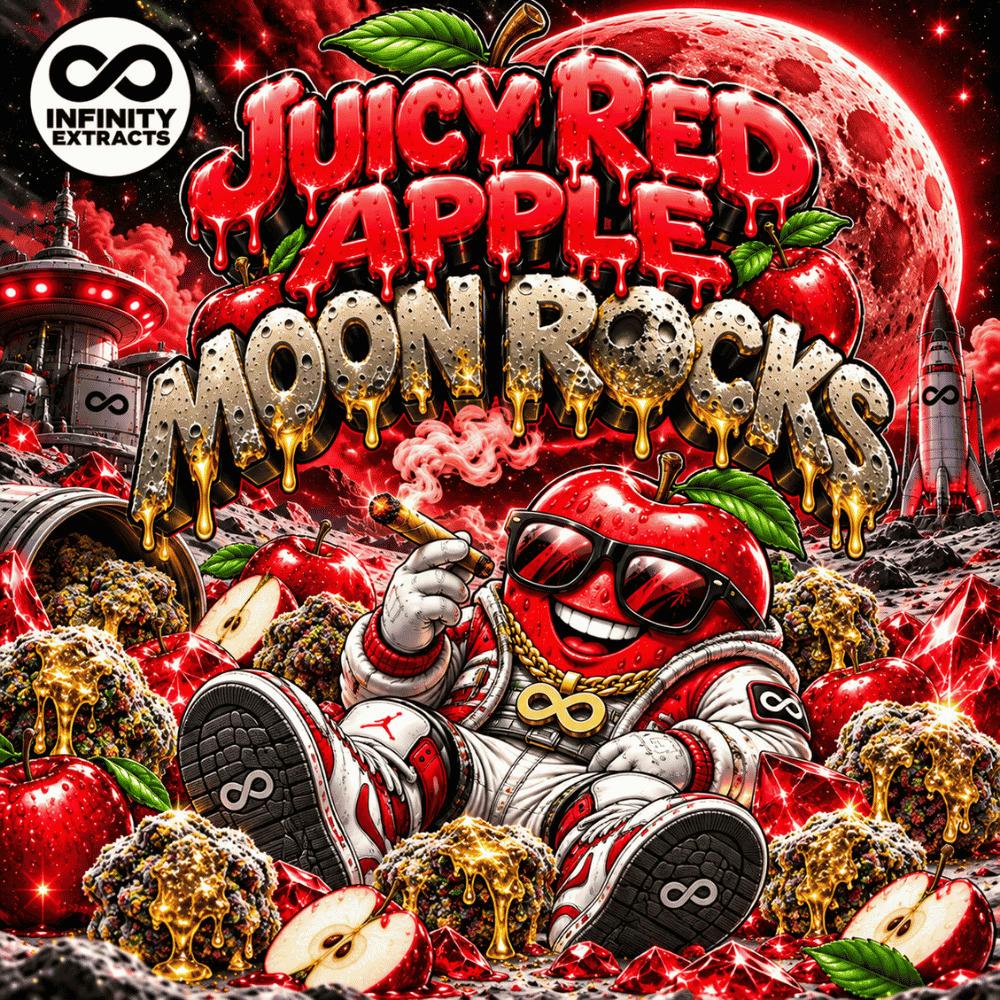 Infinity Extracts Juicy Red Apple Moon Rocks