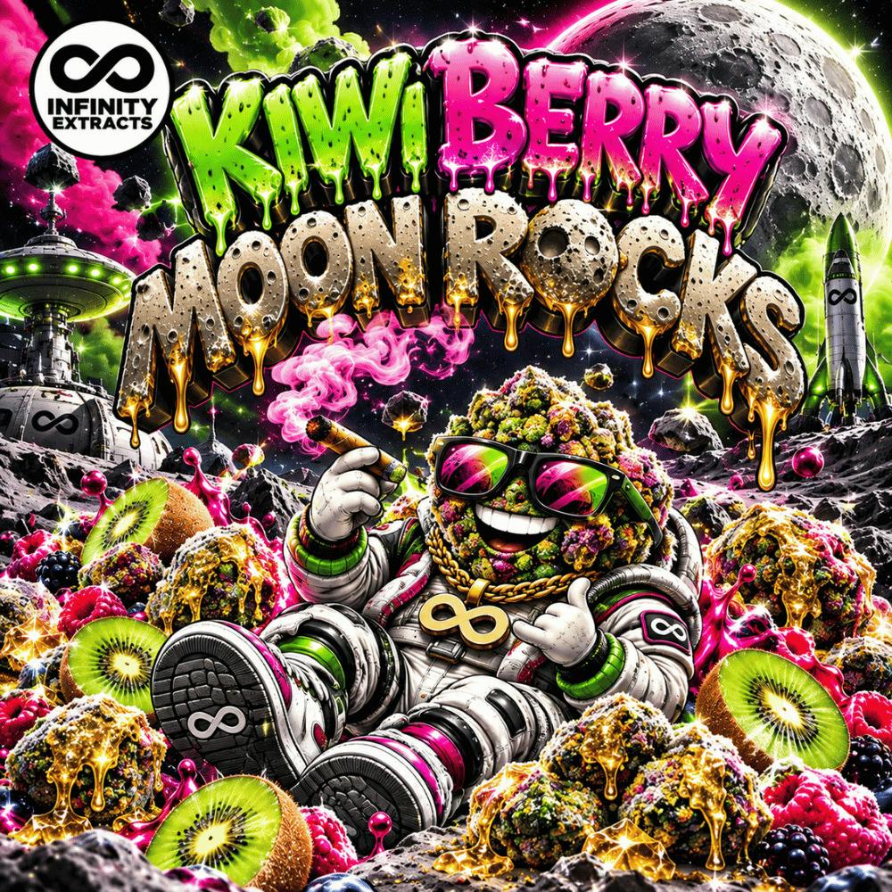 Infinity Extracts Kiwi Berry Moon Rocks