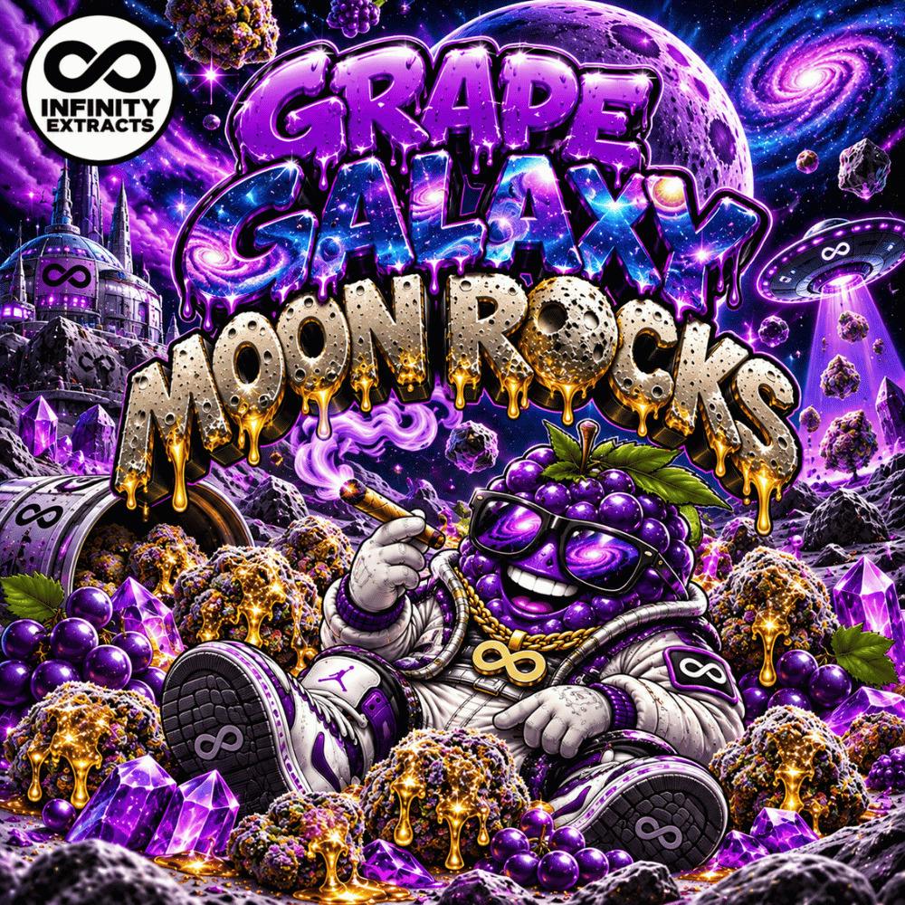 Infinity Extracts Grape Galaxy Moon Rocks