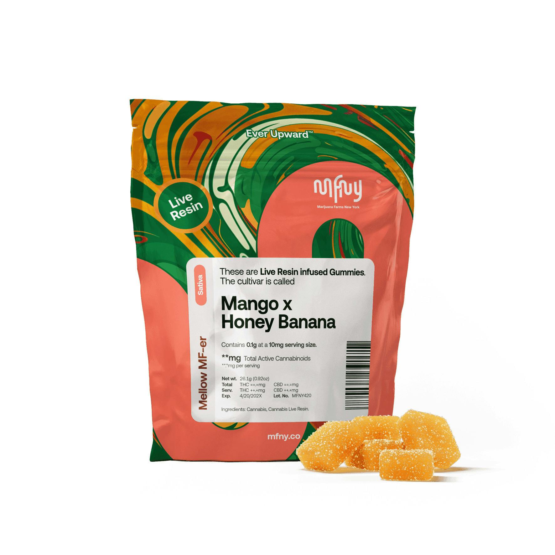 Mango x Honey Banana Resin