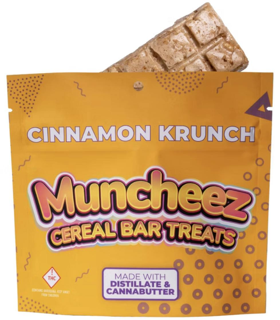 Cinnamon Krunch-(H)-Cereal Bar-100mg-Muncheez