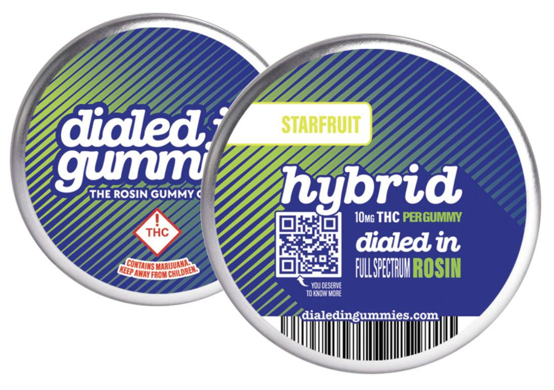 Starfruit-(H)-Classic Gummies 10pk-100mg-Dialed In