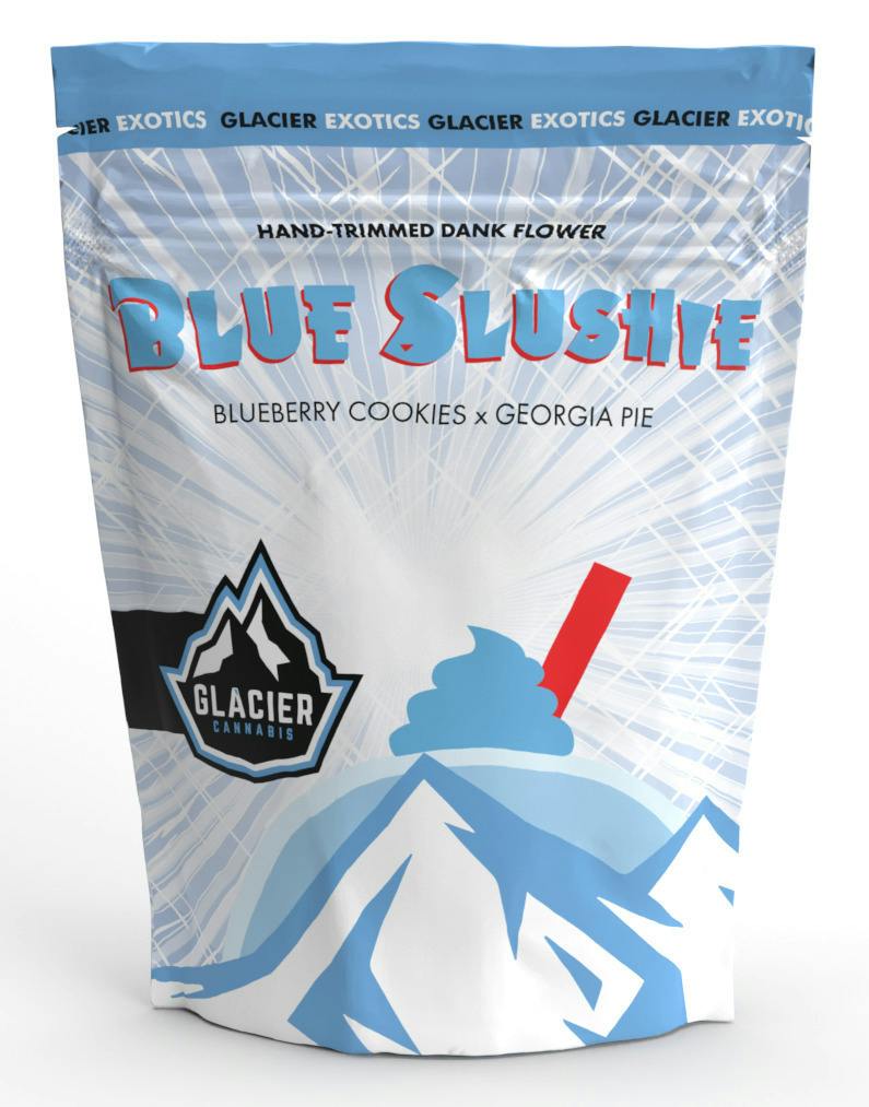 Glacier Cannabis | Blue Slushie | Big Buds | 3.5g