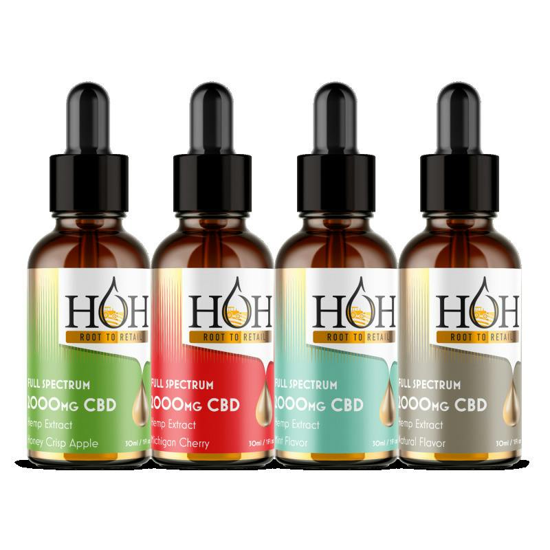 HOH | 2000MG | NATURAL | CBD TINCTURE