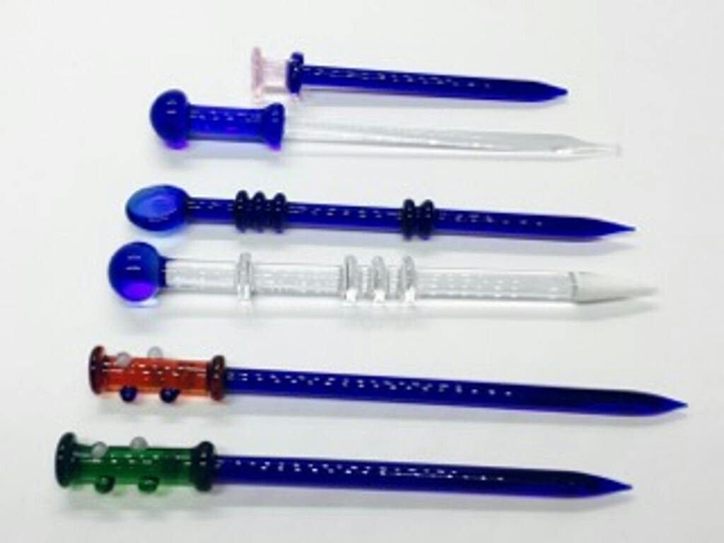 6" GLASS DABBER TOOL ACCESSORY EACH