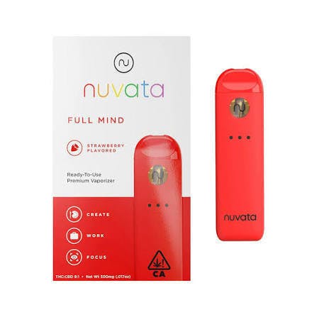Strawberry Full Mind 9:1 THC:CBD: AIO
