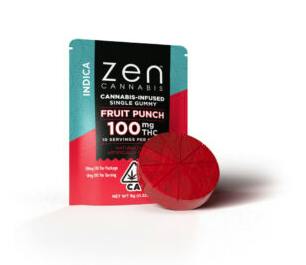 Indica Fruit Punch: 100mg (Single)