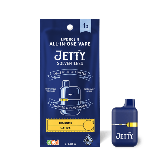 Kush Bomb Solventless: 1g AIO