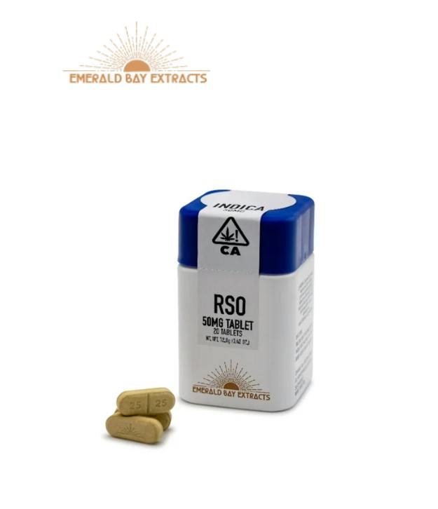 CREME BRULEE 50MG RSO TABLETS 20 PACK