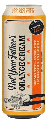 NYF | ORANGE CREAM | 100MG | 25MG CBD | LIVE RESIN BEVERAGE (CALMING)