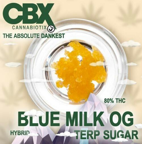 CBX | BLUE MILK OG | TERP SUGAR | 1G | HYBRID