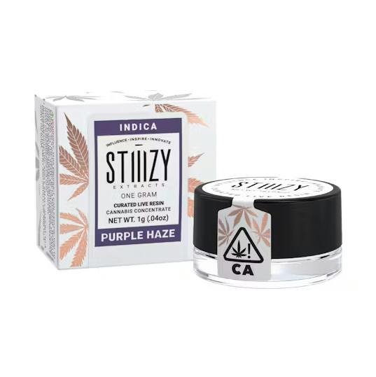 STIIIZY | CURATED LIVE RESIN | PURPLE HAZE | INDICA | 1G