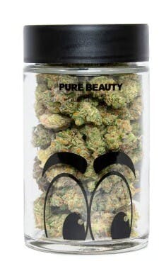 PURE BEAUTY | FLOWER | STRAWBERRIES AND DURBAN (SMALLS) | 14G | SATIVA DOM