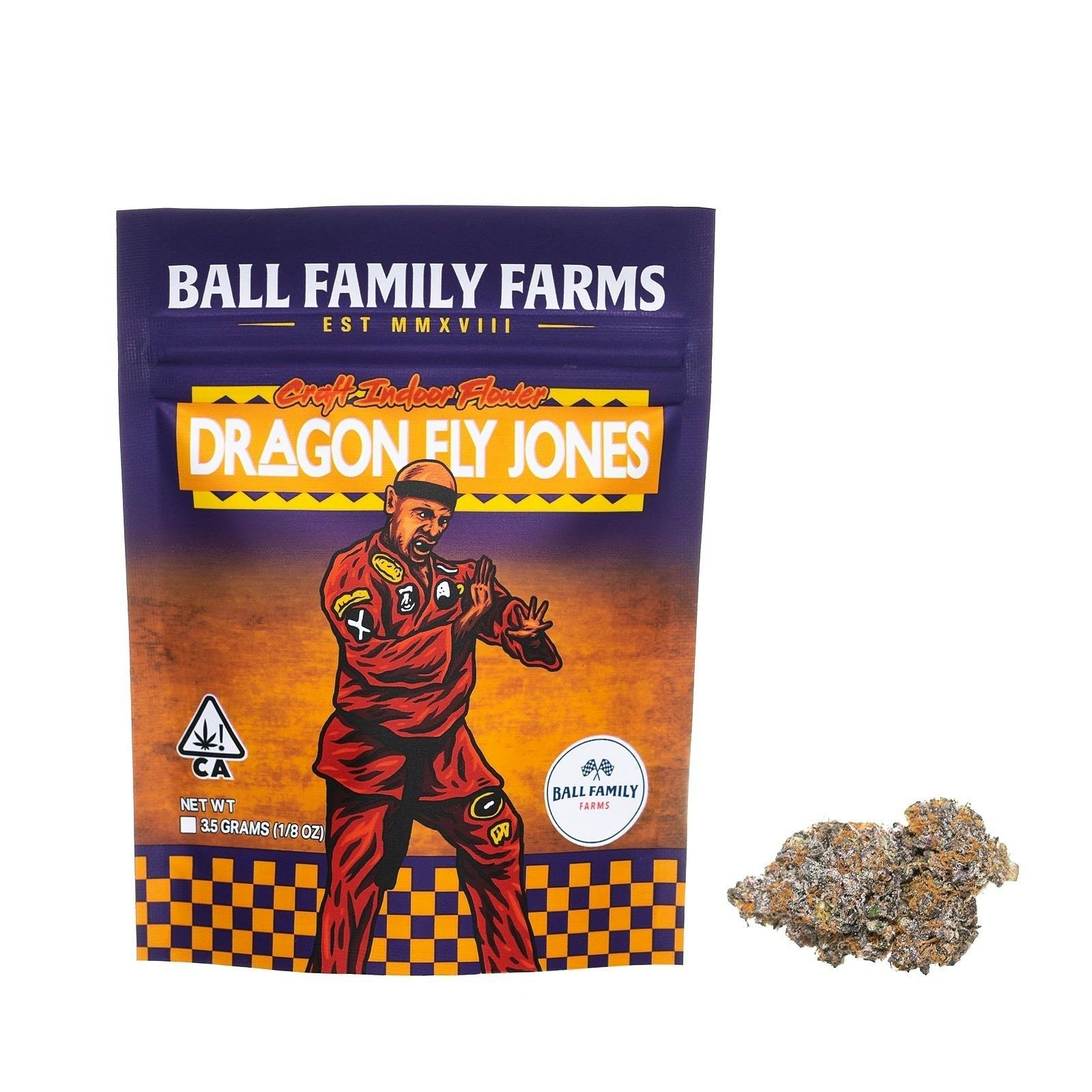 Ball Family Farms | Flower | Dragonfly Jones | Indica | 4G - 4 g