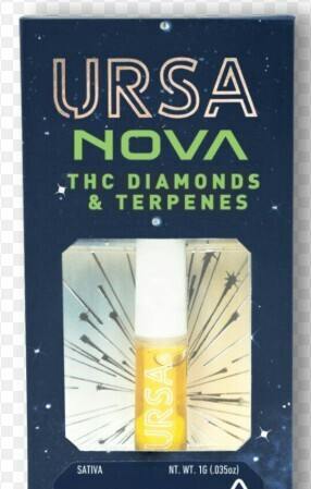 Ursa | Black Cherry Gelato | 1g Nova Diamonds Cartridge | Indica