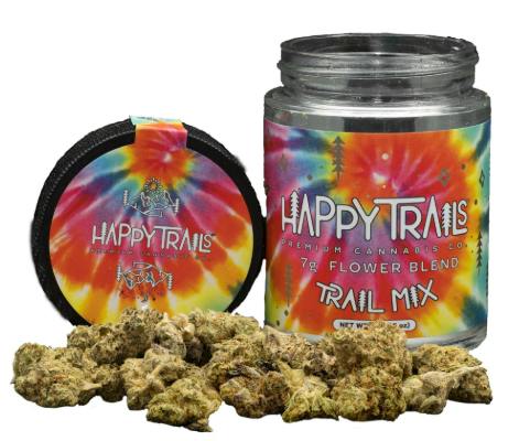 HAPPY TRAILS | TRAIL MIX INDOOR SMALLS | 7G FLOWER | SATIVA