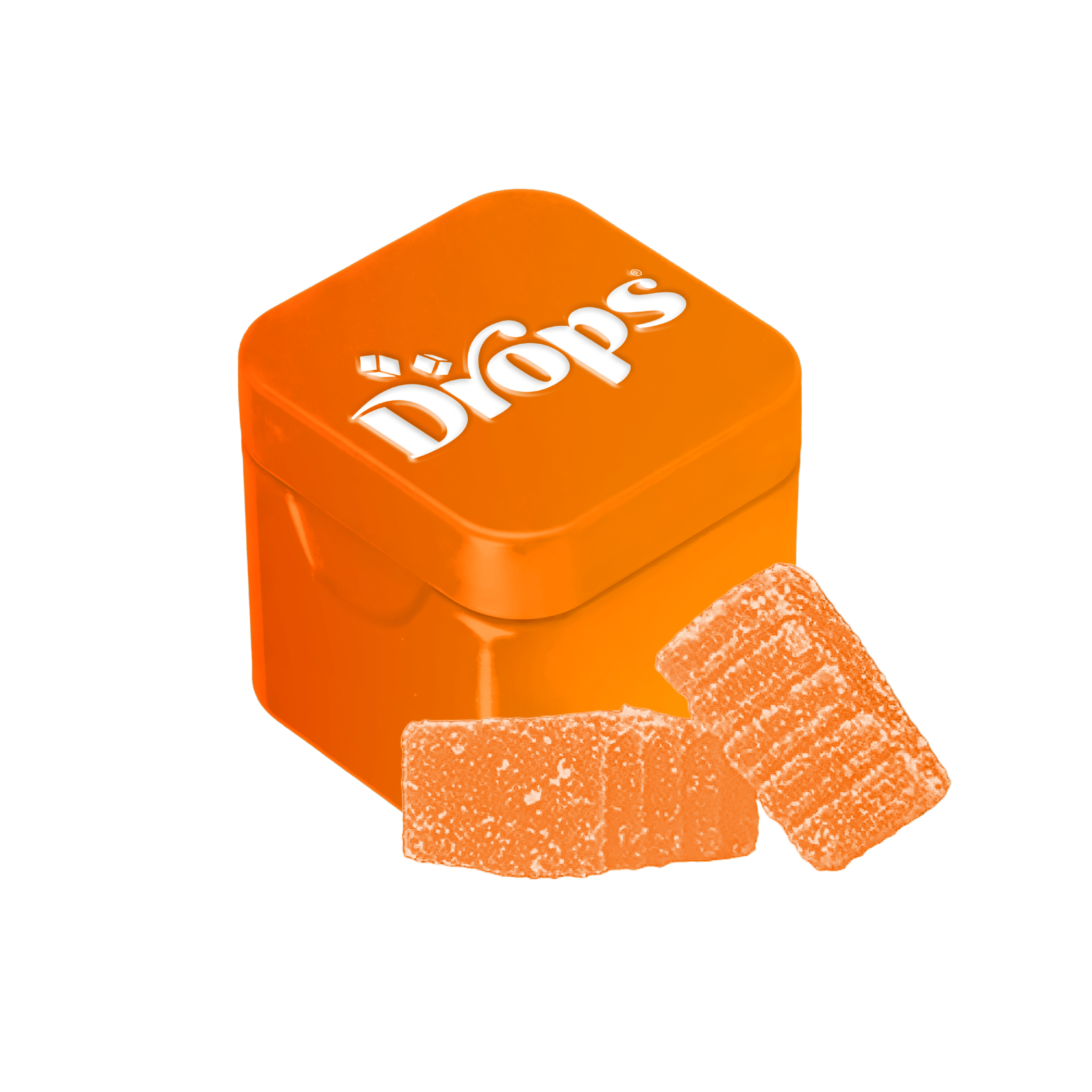DROPS | SINGLE | ORANGE CREATIVE | 100MG LIVE ROSIN JELLY