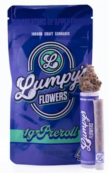 LUMPY'S | PREROLL | JANE DOUGH | 1G | HYBRID