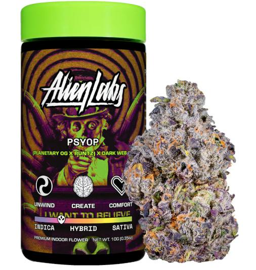 ALIEN LABS | FLOWER | PSYOP | 10G | INDICA