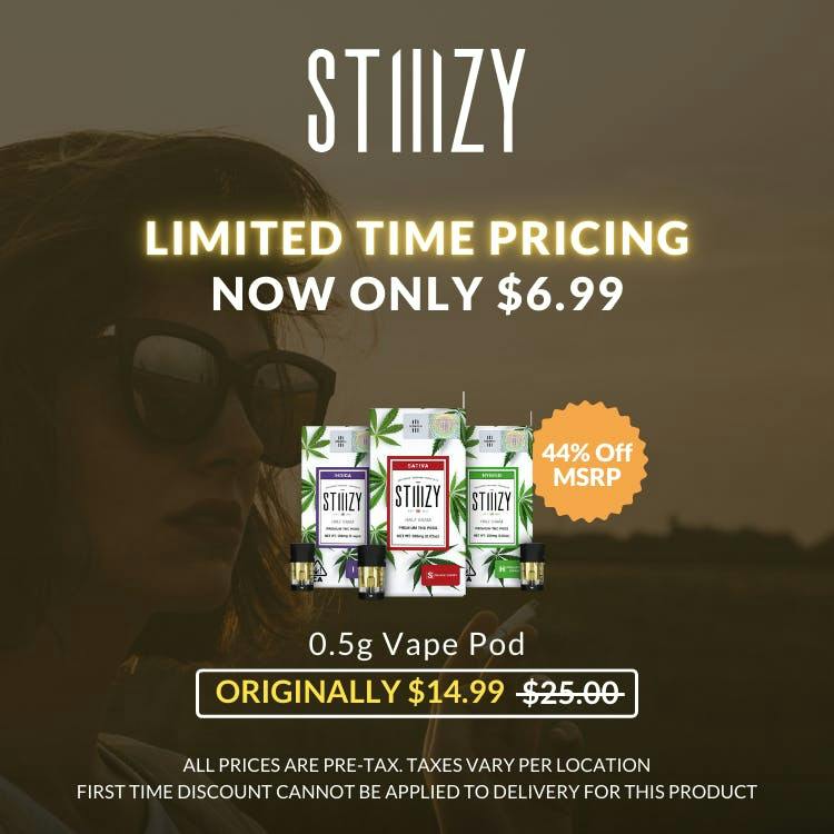 STIIIZY - ASHE X STIIIZY- 0.5G EVERYDAY LOW PRICE💸