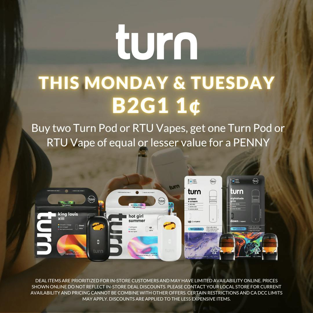 Turn -: Ashe X Turn Mon & Tues 🔥- Pay Less More Weed💨