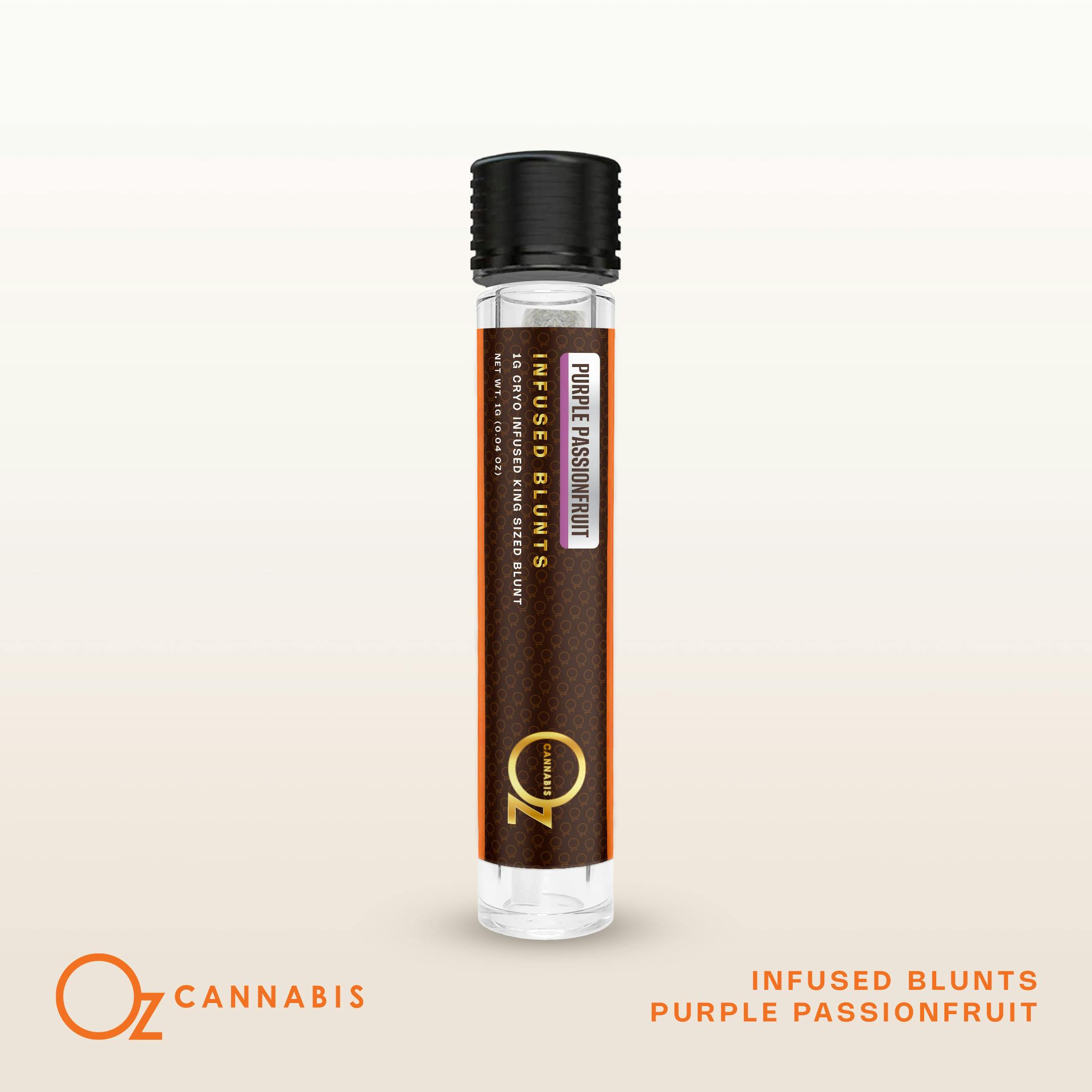 OZ Cannabis Infused Blunt 1g Purple Passionfruit