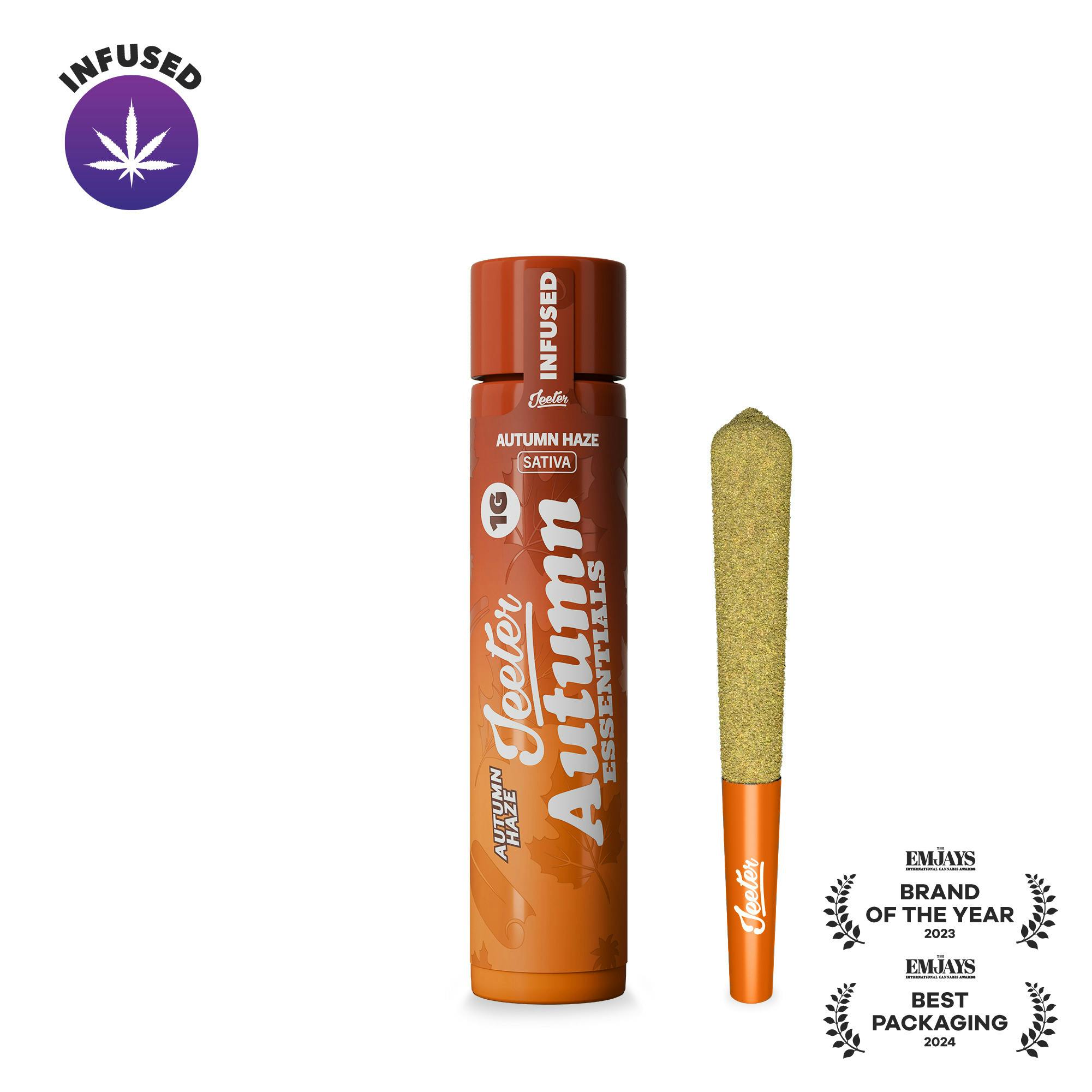 Jeeter Quad-Infused Preroll 1g Autumn Haze