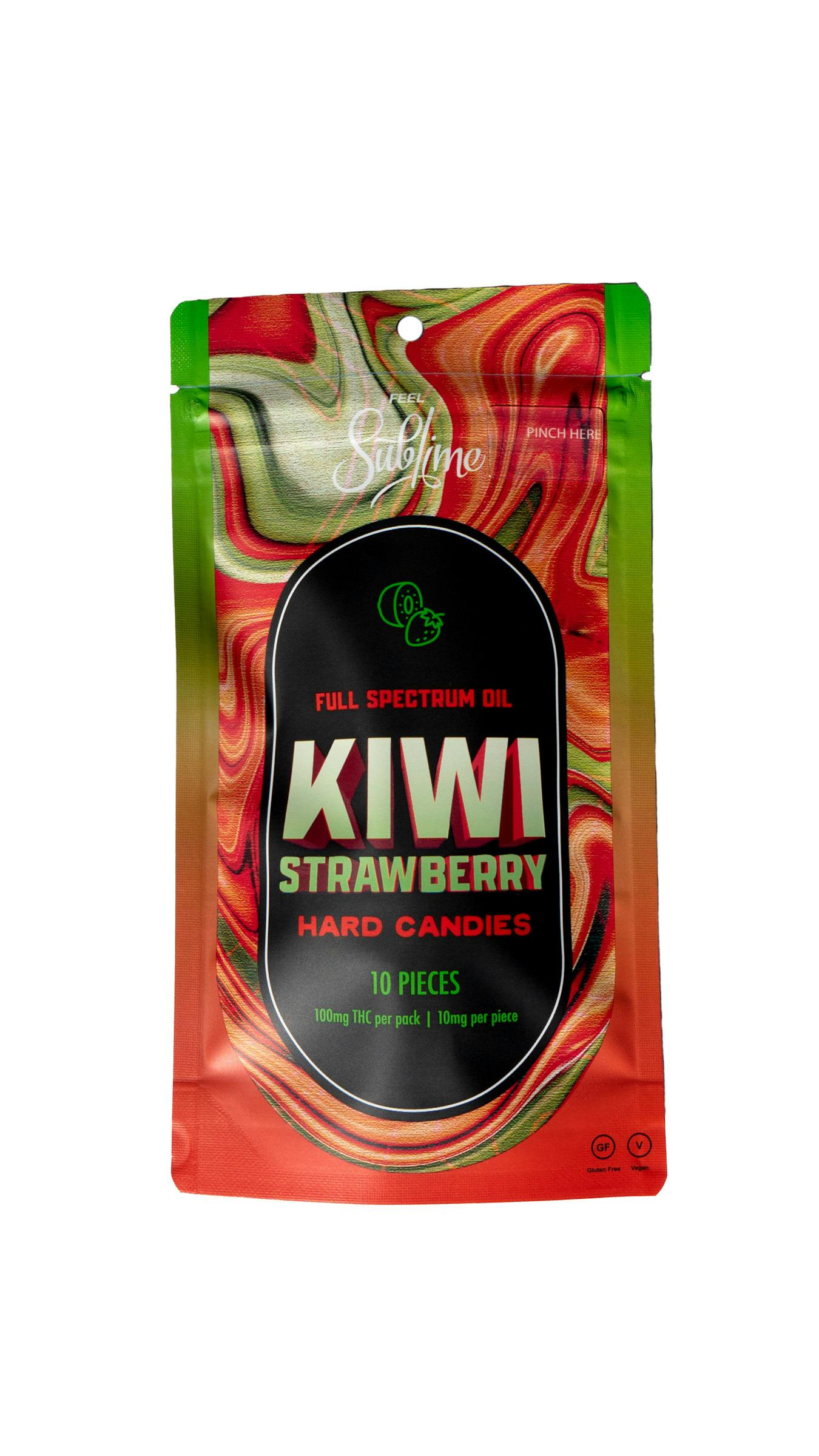 Sublime | Kiwi Strawberry RSO Hard Candy [H]