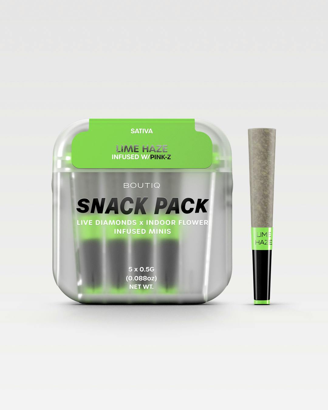 Lime Haze x Pink-Z Infused Pre-Roll | 5 x