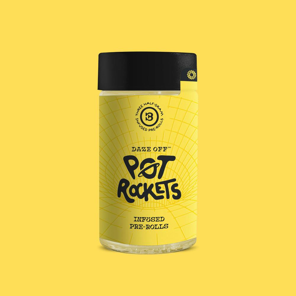 Daze Off Pot Rockets Mind Games 2.5g 5pk
