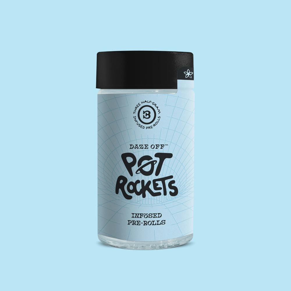 Daze Off Pot Rockets Brainteaser 2.5g 5pk