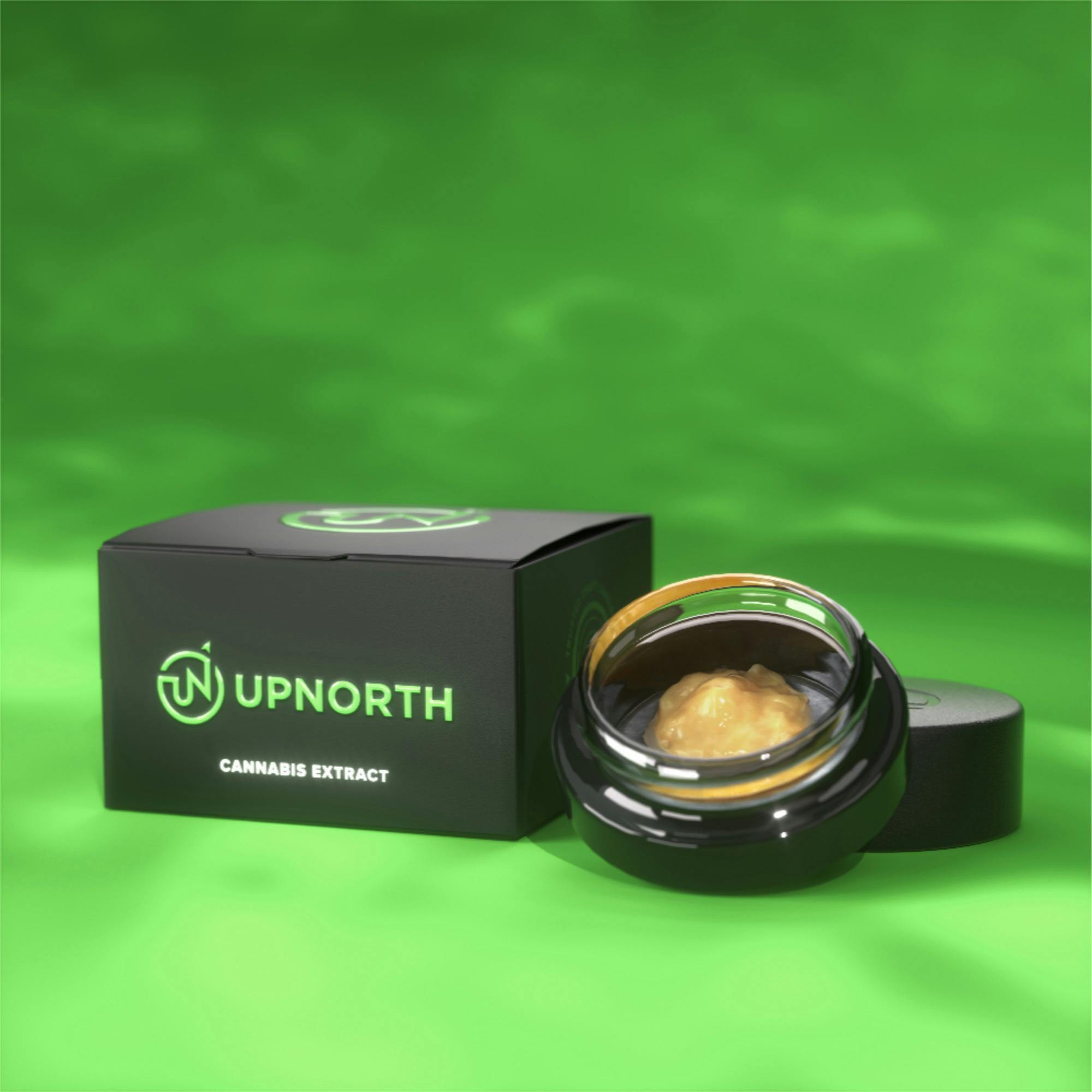 UpNorth Durban Poison 1g Live Resin Budder Sativa at Mystic Greenz