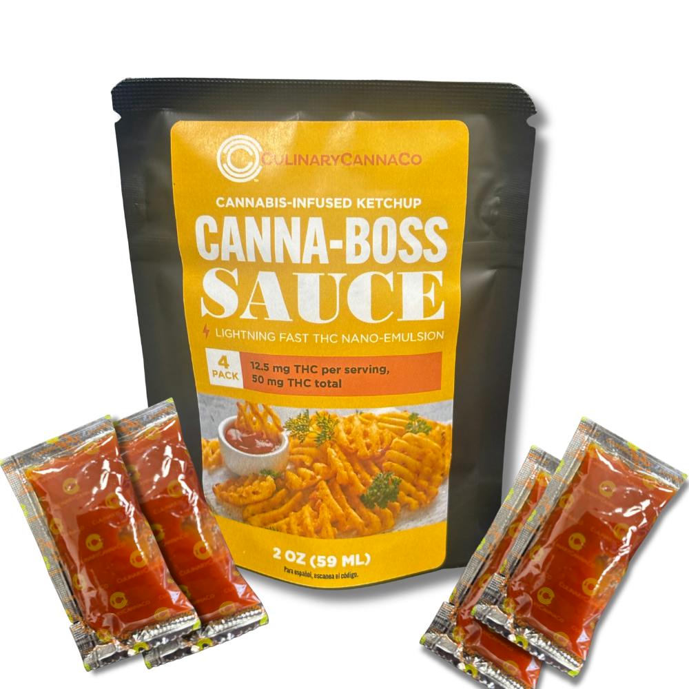 Canna Boss Sauce Ketchup 50mg(4 pack) - 002