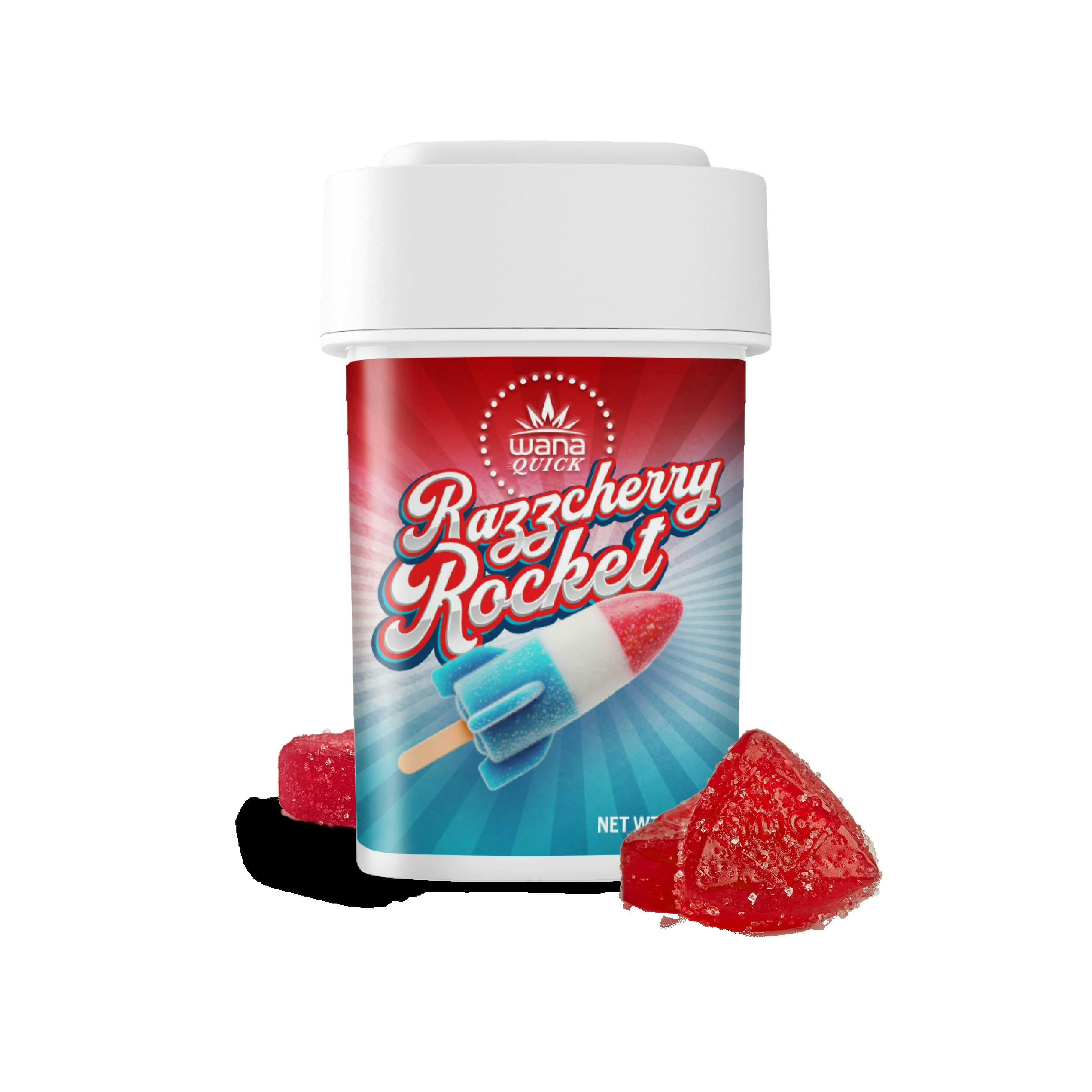 Organic Wana Quick Razzcherry Rocket (10ct)