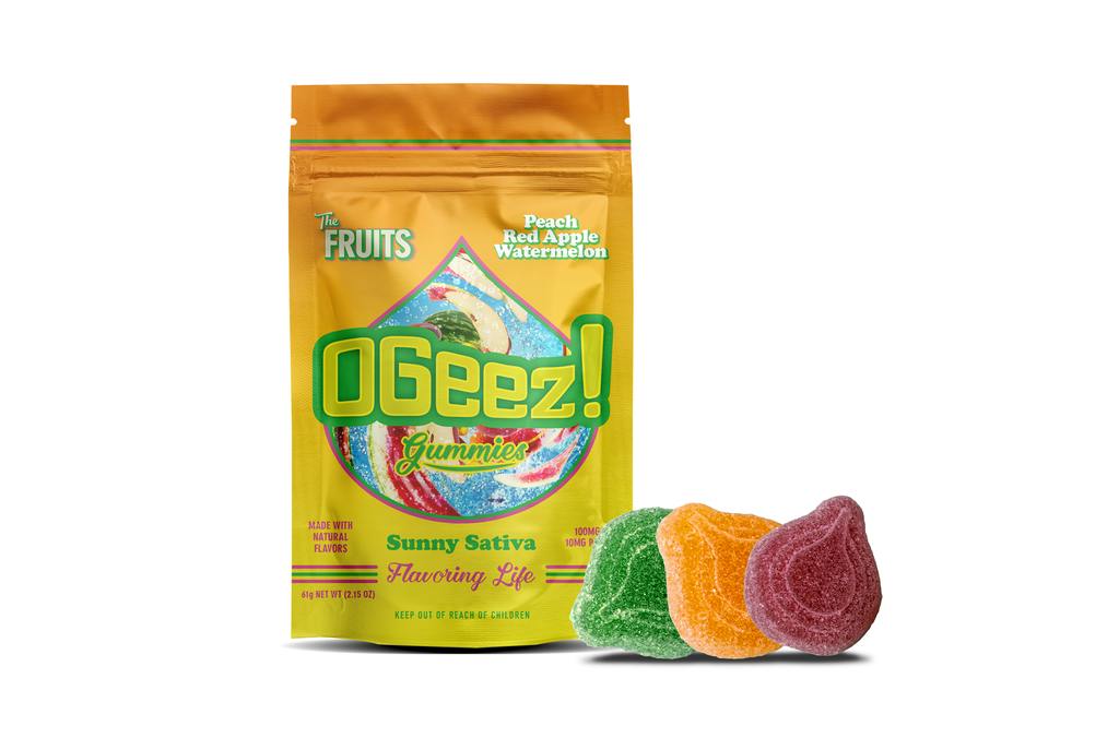 Ogeez The Fruits Sunny Sativa 100mg
