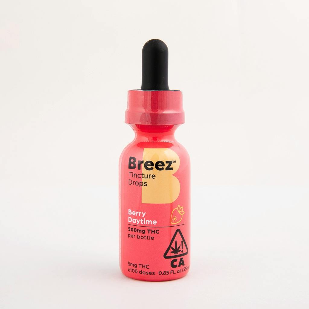 Breez Tincture Drops Berry Daytime 100mg